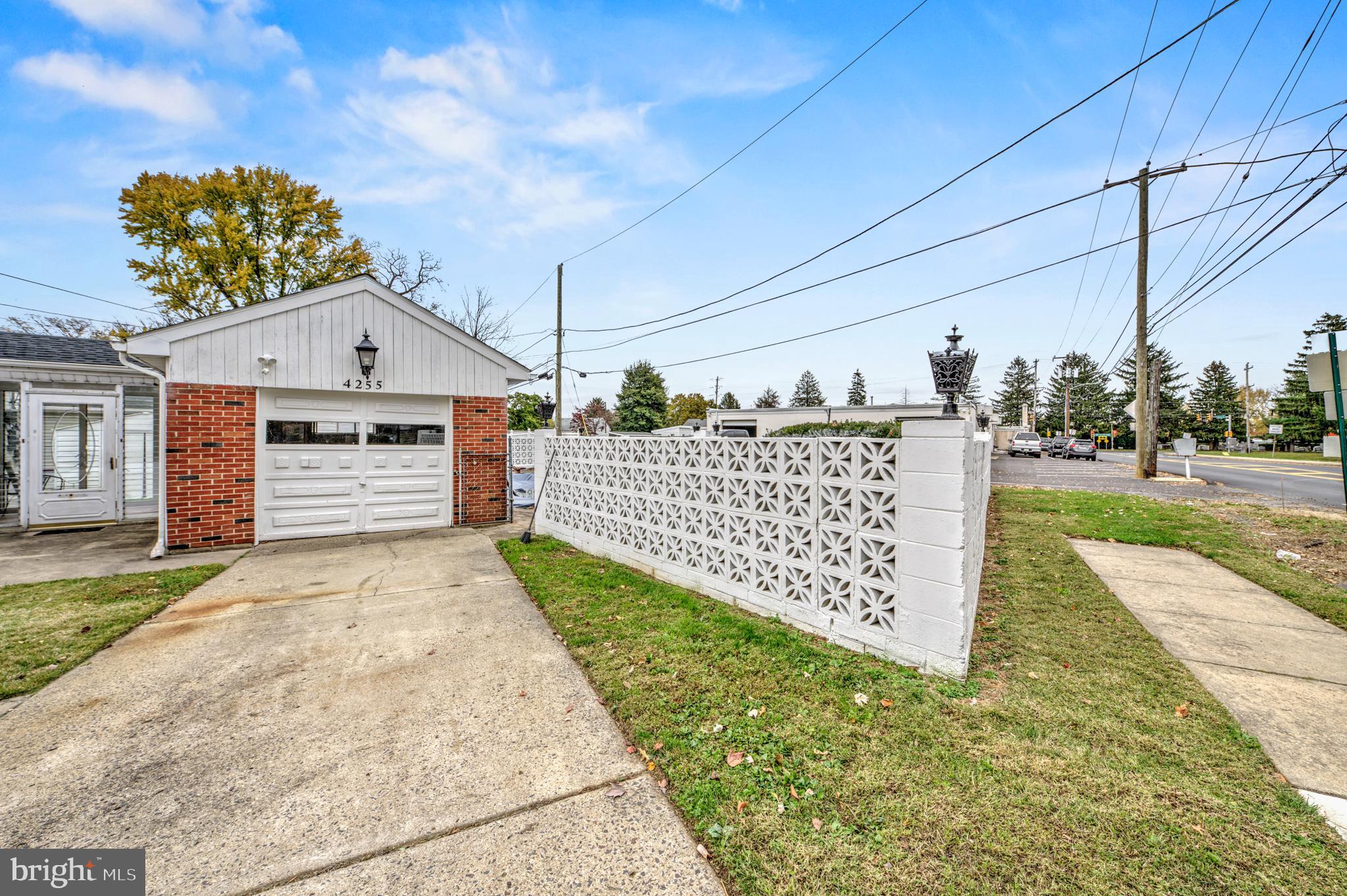 4255 Somerton Road Feasterville-Trevose, PA 19053 - Photo 31 of 37 a view of a entrance gate of a house with a yard