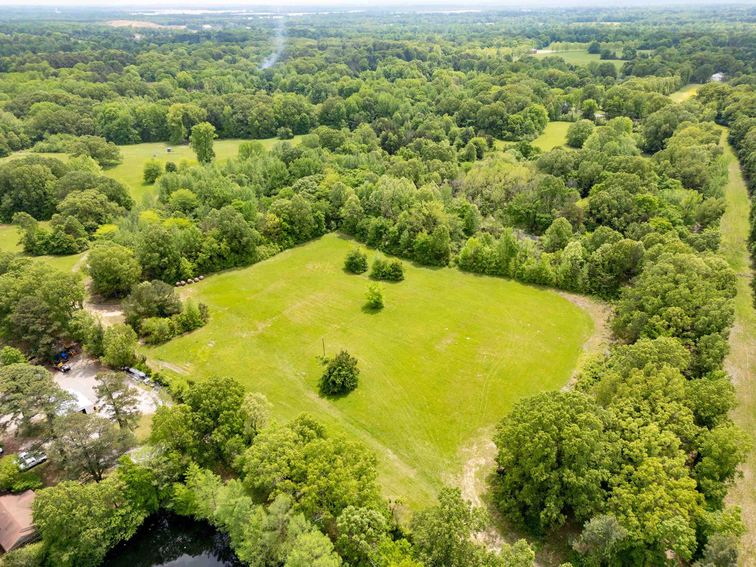 1492 Sycamore Road Collierville, TN 38017 - Photo 4 of 18 Bird's eye view featuring a rural view