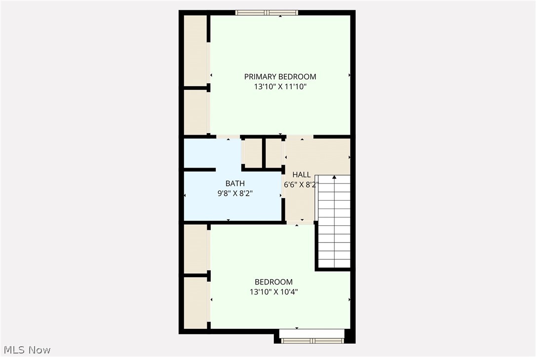 1273 Meadow Run Akron, OH 44321 - Photo 27 of 28 2nd Floor layout