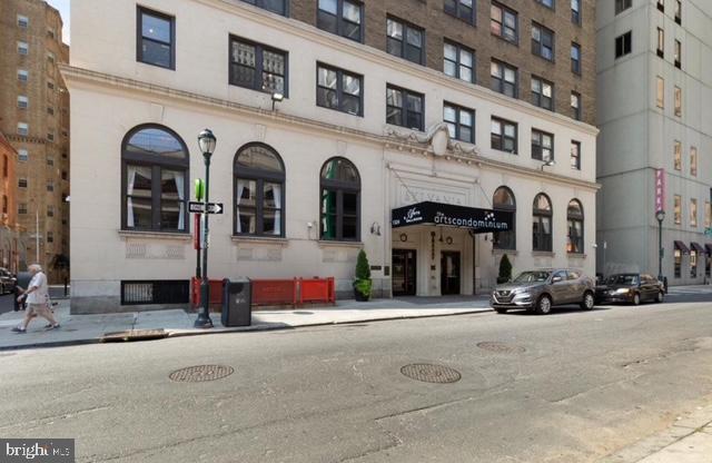 1324 Locust Street, Unit 819 Philadelphia, PA 19107 - Photo 3 of 17 a view of a car park in front of a building