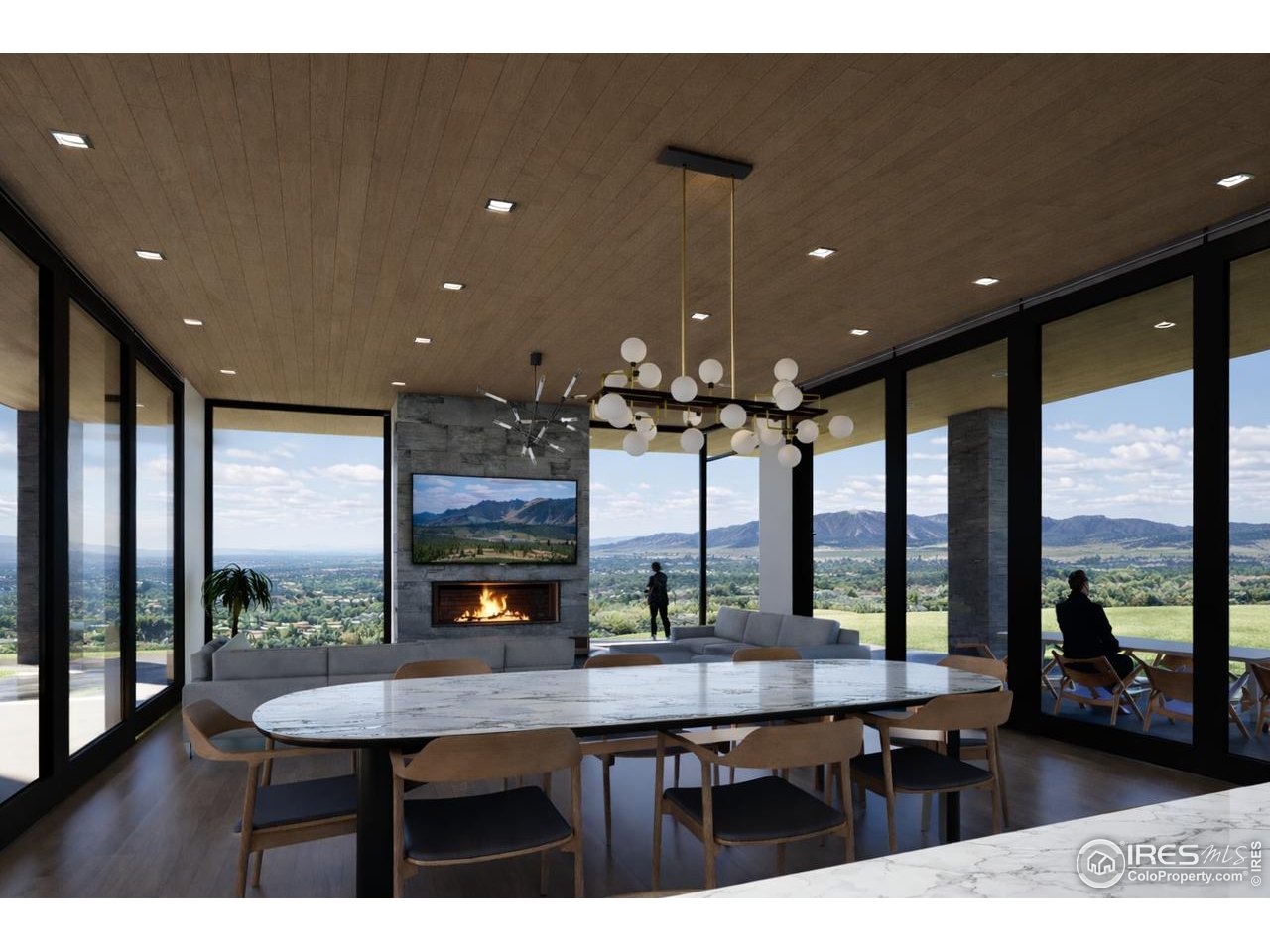 5648 Baseline Road Boulder, CO 80303 - Photo 4 of 9 a room with lots of furniture and window