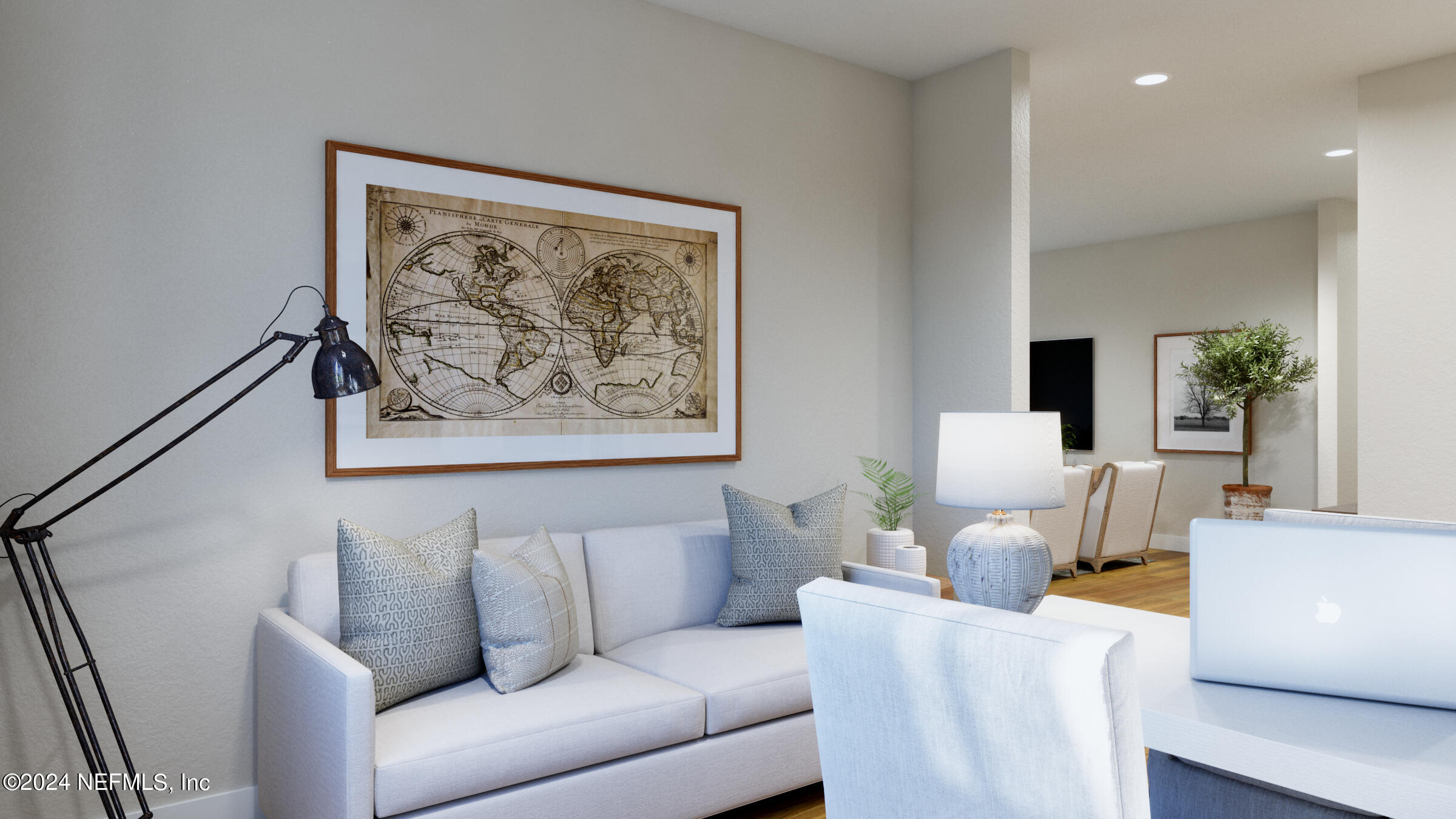 106 Day Dream Drive St. Augustine, FL 32092 - Photo 11 of 19 a living room with furniture and a large window