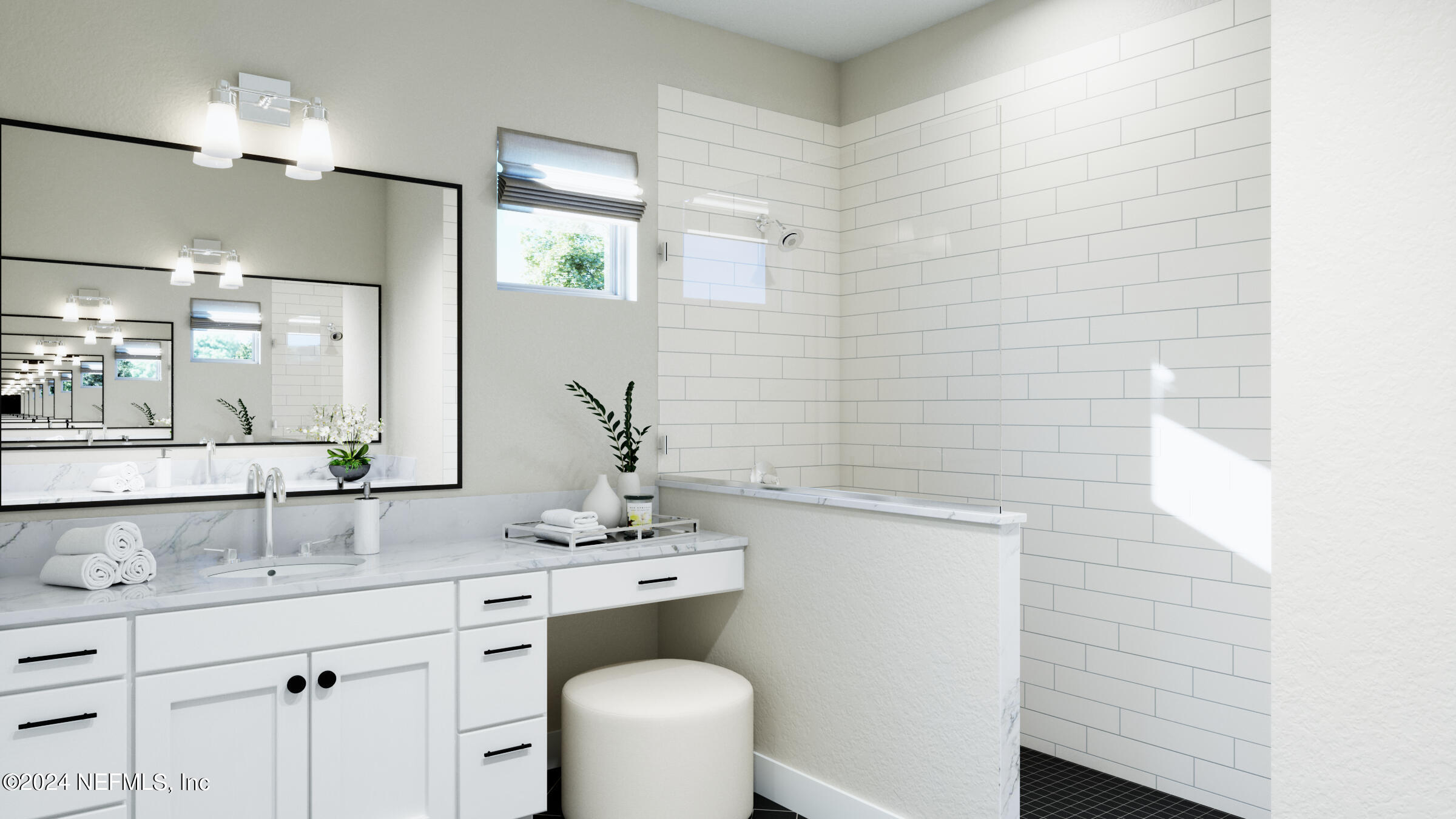 106 Day Dream Drive St. Augustine, FL 32092 - Photo 18 of 19 a bathroom with a sink a toilet and mirror