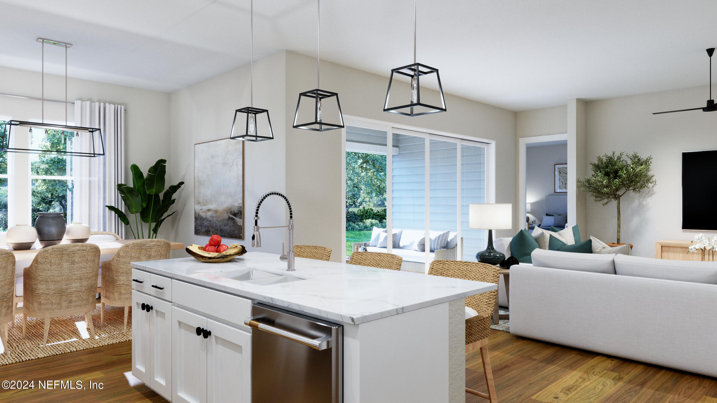 106 Day Dream Drive St. Augustine, FL 32092 - Photo 9 of 19 a view of living room with furniture and window