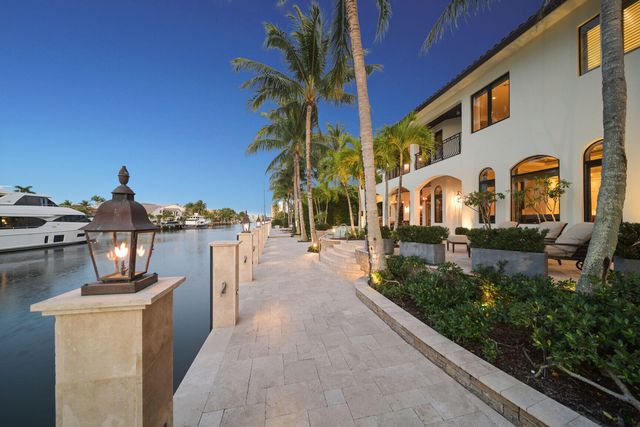 a view of building with outdoor seating