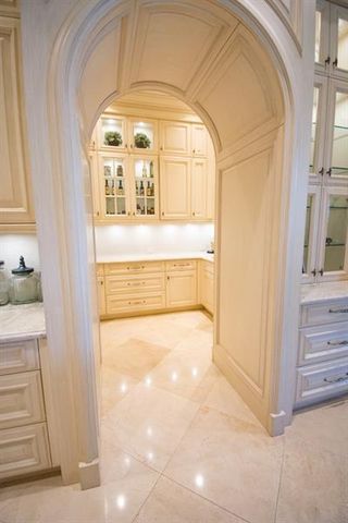 a view of front door