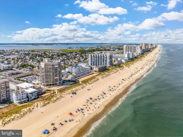 a view of a balcony with an ocean view