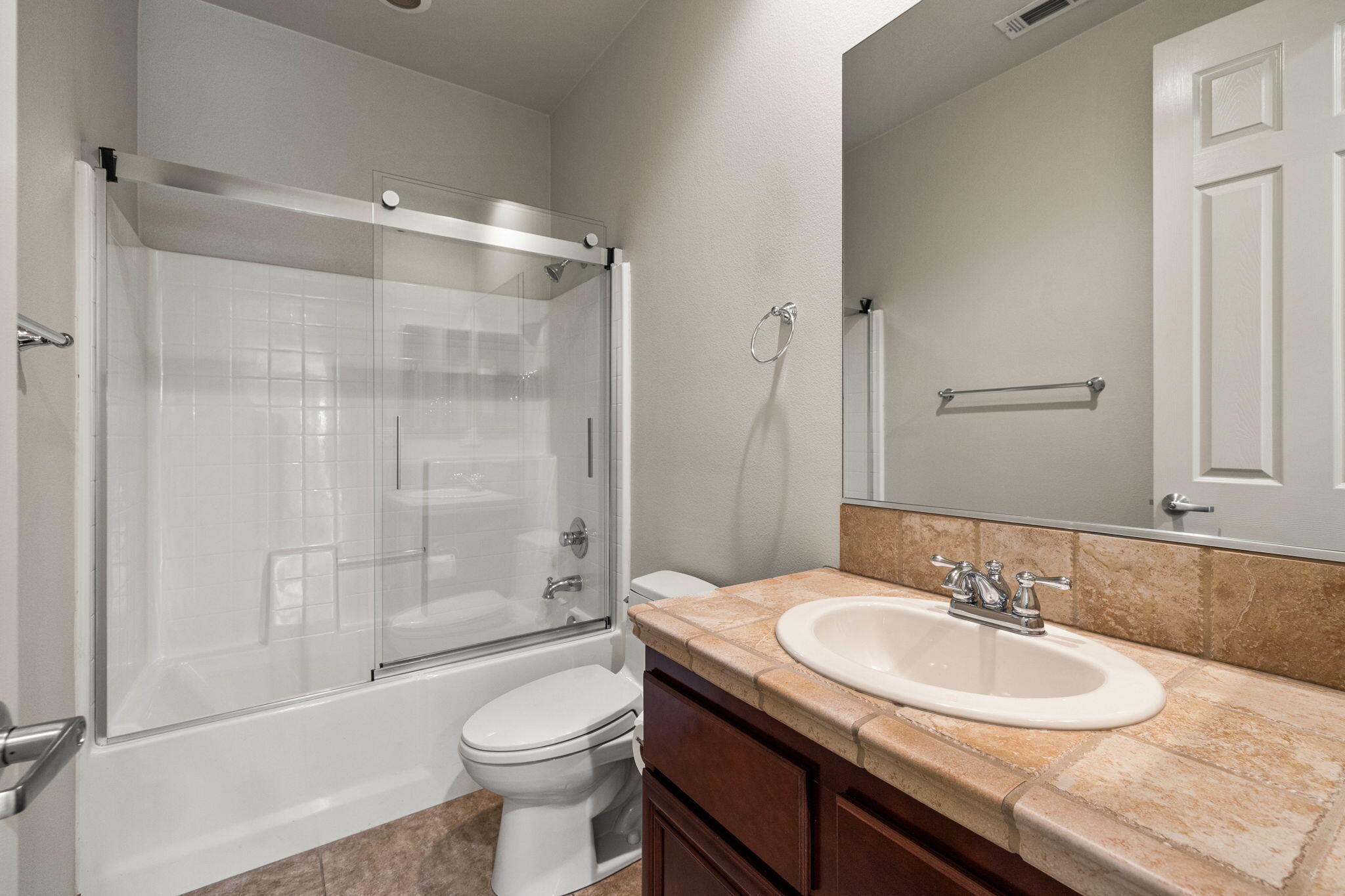 83725 Himalaya Drive Indio, CA 92203 - Photo 12 of 45 a bathroom with a sink a toilet and shower