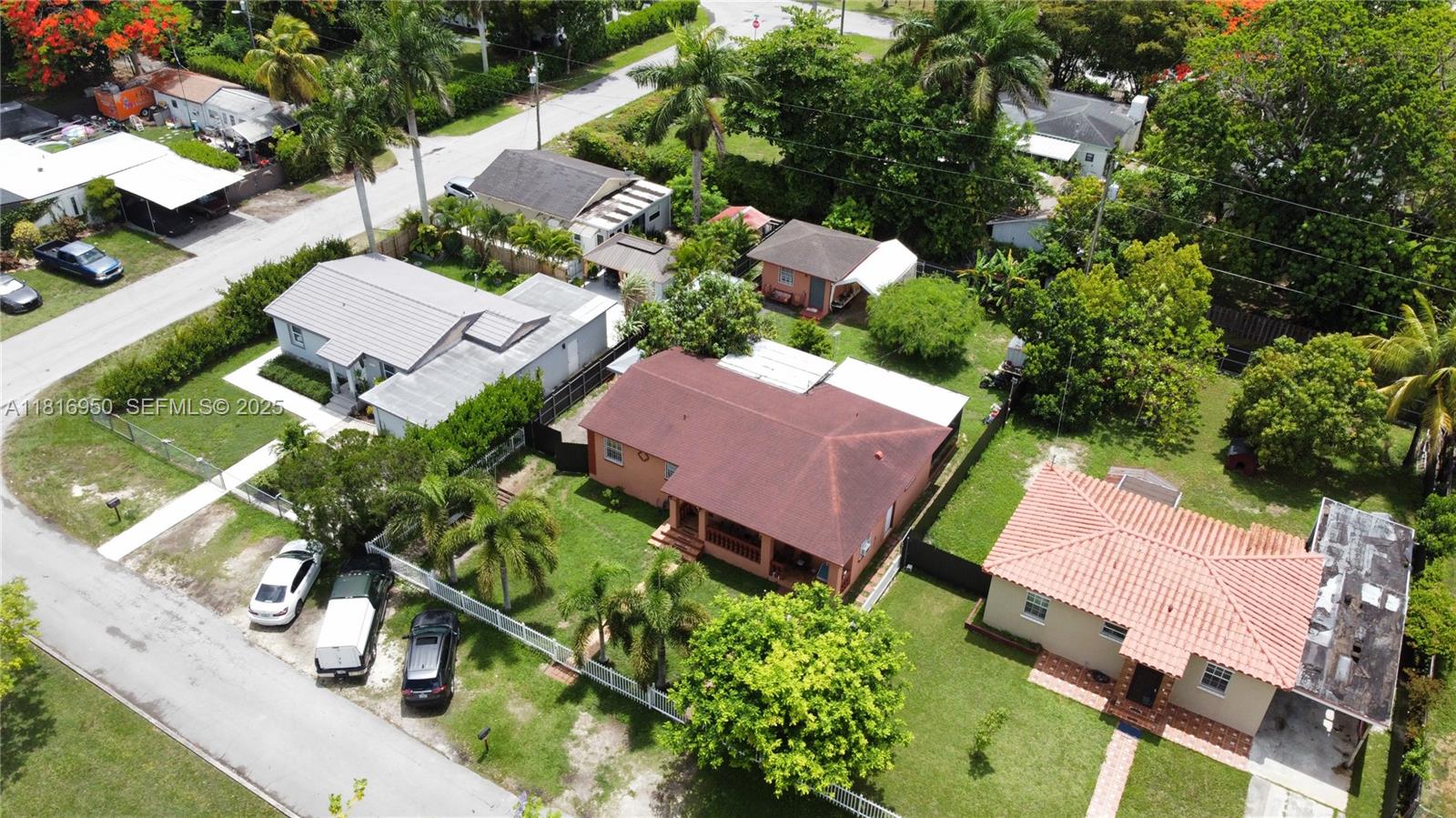 916 Northwest 3rd Avenue Homestead, FL 33030 - Photo 27 of 35 an aerial view of house with yard
