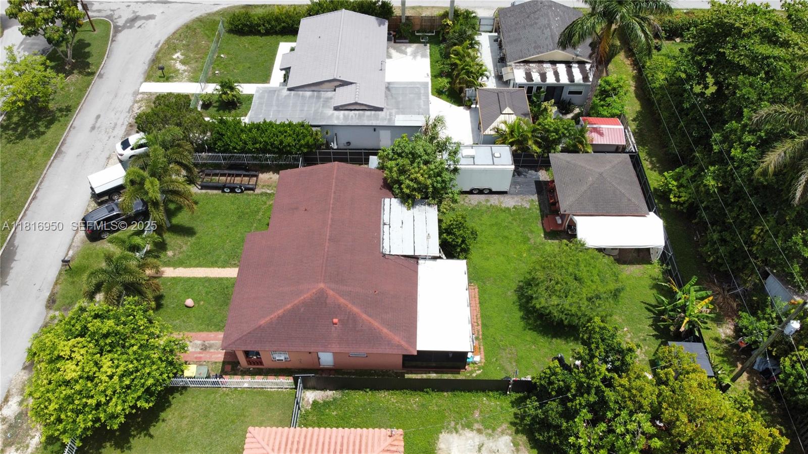916 Northwest 3rd Avenue Homestead, FL 33030 - Photo 28 of 35 an aerial view of a house