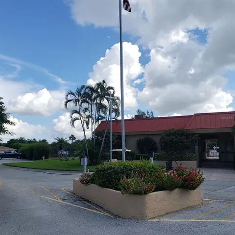 a view of outdoor space with seating