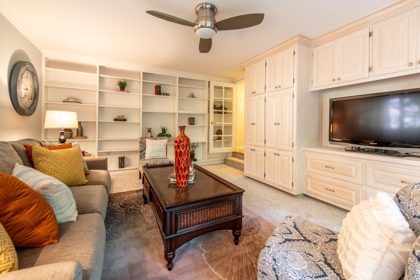 500 Yale Drive San Mateo, CA 94402 - Photo 21 of 35 a living room with furniture and a flat screen tv