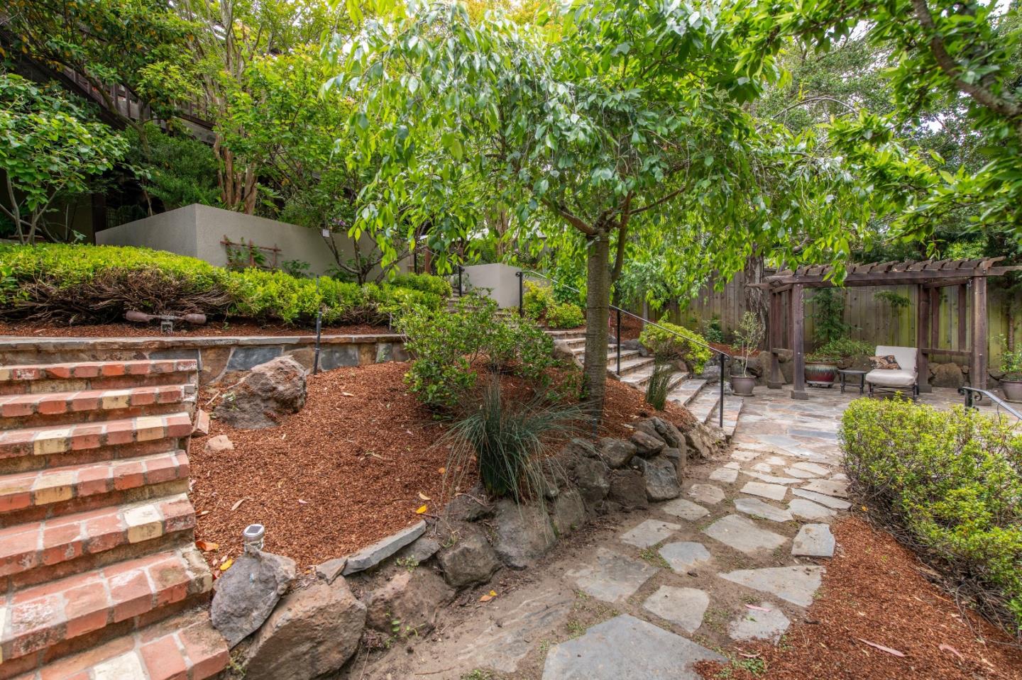 500 Yale Drive San Mateo, CA 94402 - Photo 29 of 35 a view of a backyard