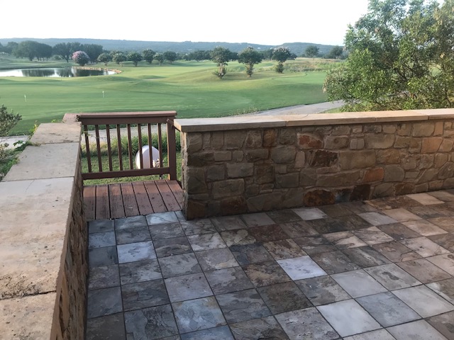 1908 Kahala Sunset Drive, Unit A Spicewood, TX 78669 - Photo 11 of 14 a view of a yard with an outdoor space