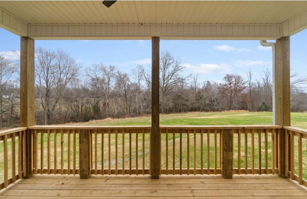 4807 Hunter Road Southside, TN 37171 - Photo 23 of 23 a view of a wooden deck with mountain view