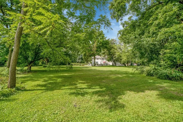 a view of a green field