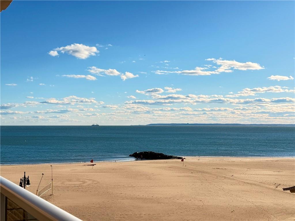 50 Brighton 1st Road, Unit 4N Brooklyn, NY 11235 - Photo 2 of 3 a view of an ocean and beach