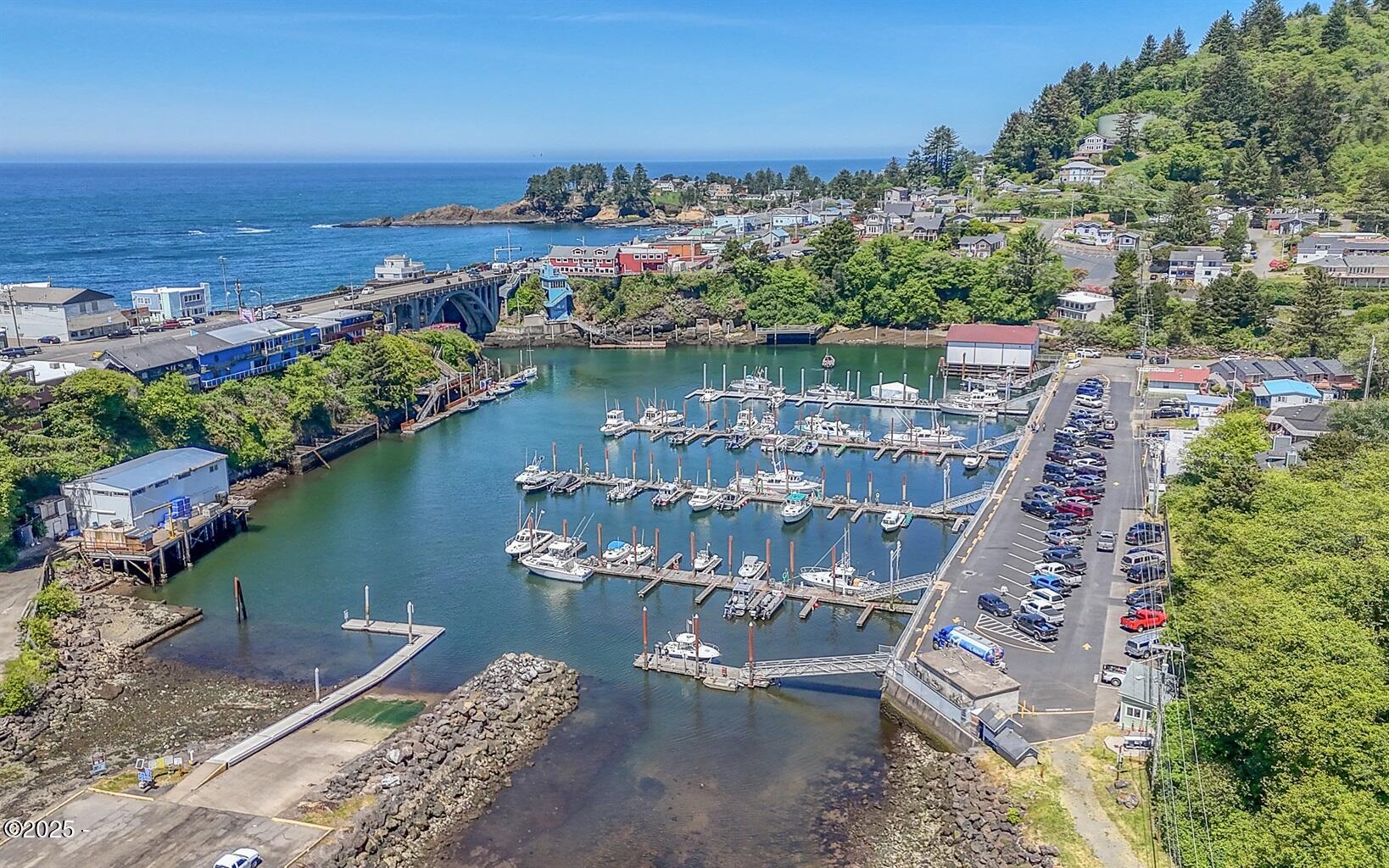 450 Southeast Shell Avenue Depoe Bay, OR 97341 - Photo 24 of 24 Marina down the street