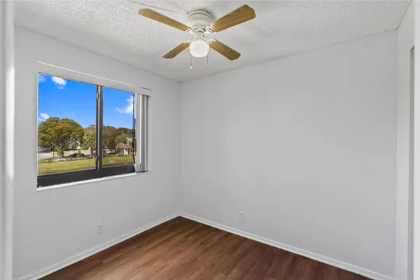 front view of building with yard