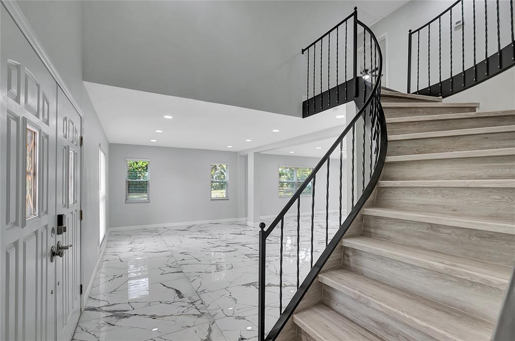 604 Druid Hills Road Temple Terrace, FL 33617 - Photo 28 of 59 a view of entryway with wooden floor