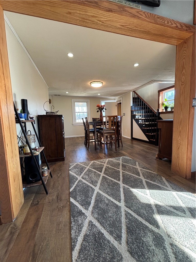 51 Goodrich Road Owego, NY 13827 - Photo 17 of 48 View from kitchen into dining room