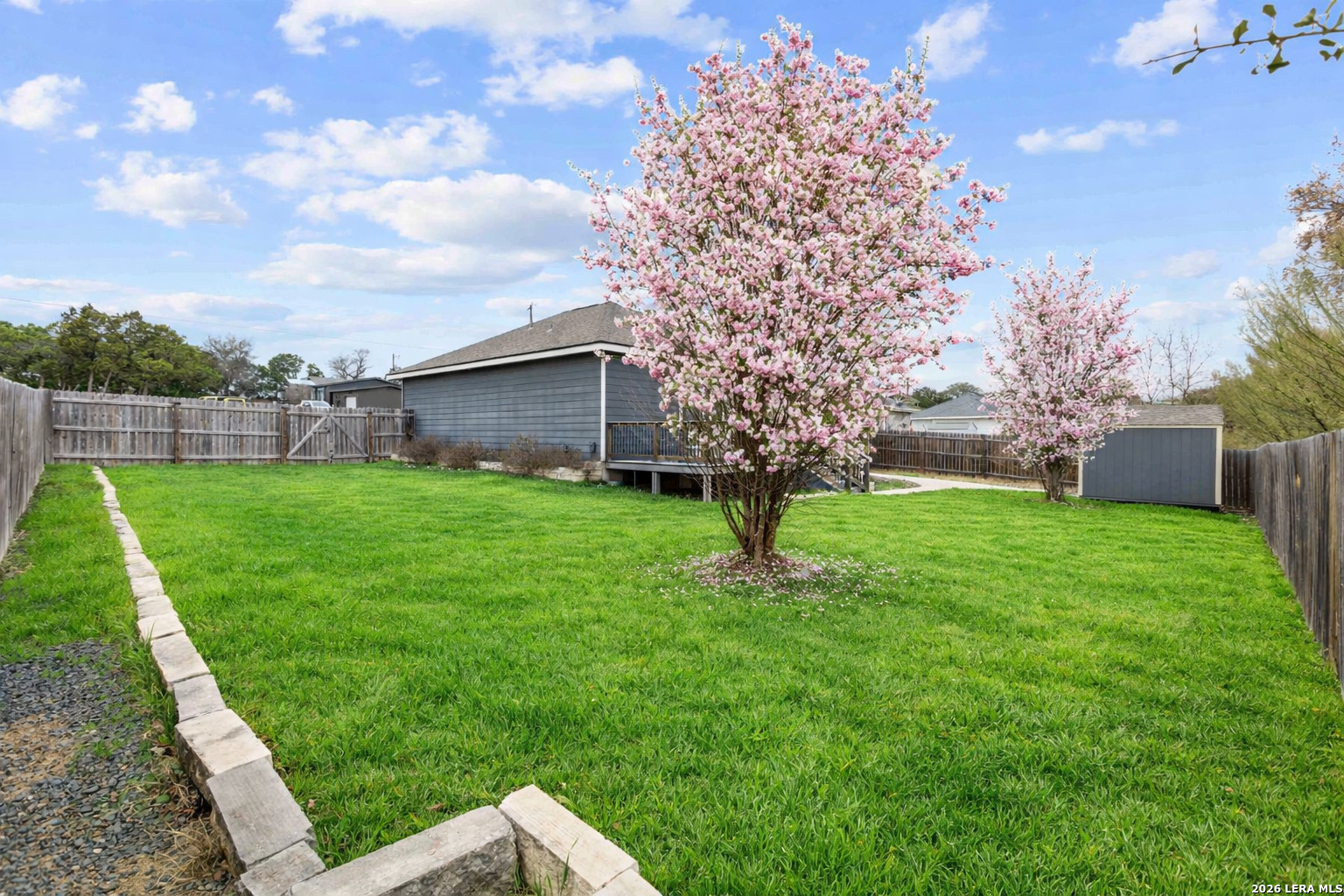 441 Cimarron Spring Branch, TX 78070 - Photo 14 of 20 a house view with a garden space