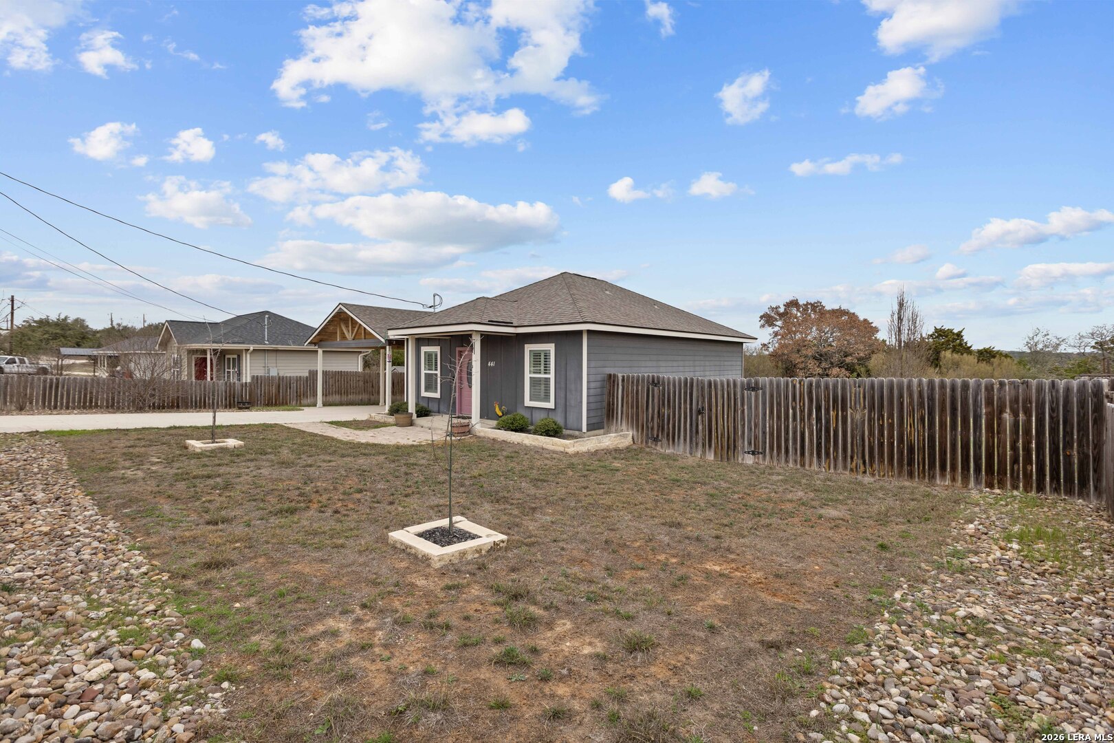 441 Cimarron Spring Branch, TX 78070 - Photo 19 of 20 a backyard of a house