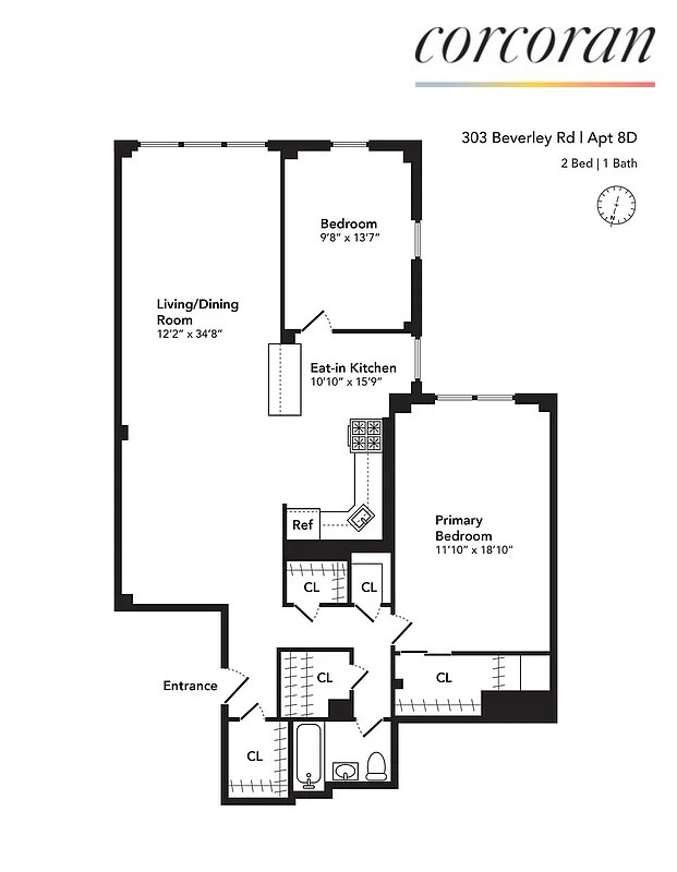 303 Beverley Road, Unit 8D Brooklyn, NY 11218 - Photo 9 of 9