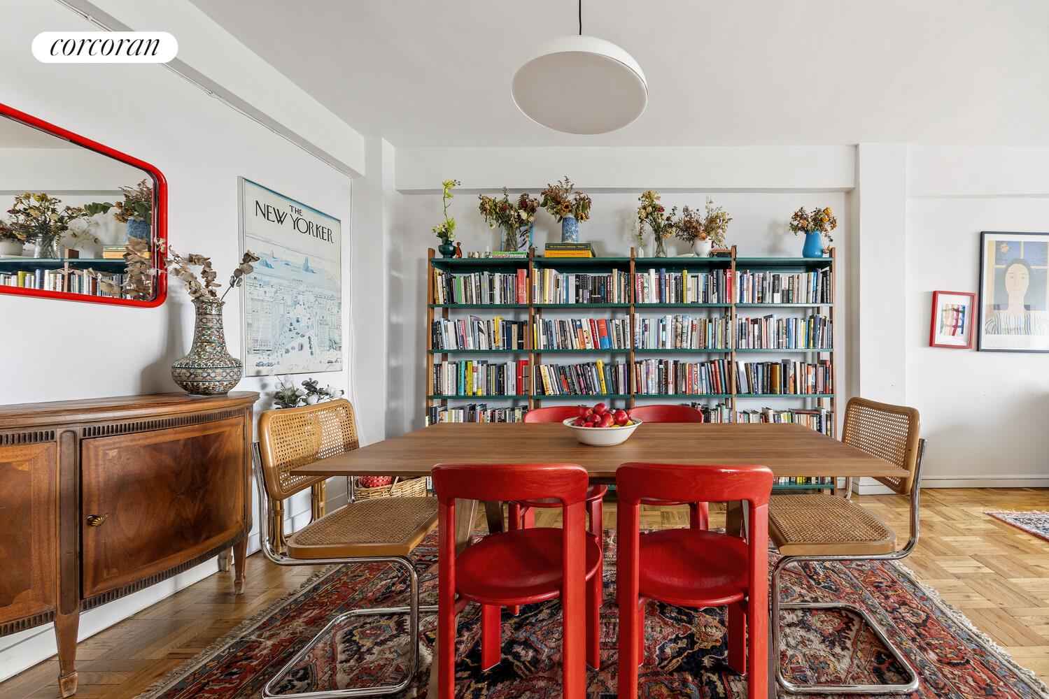 303 Beverley Road, Unit 8D Brooklyn, NY 11218 - Photo 2 of 9 a view of a dining room with furniture window and wooden floor