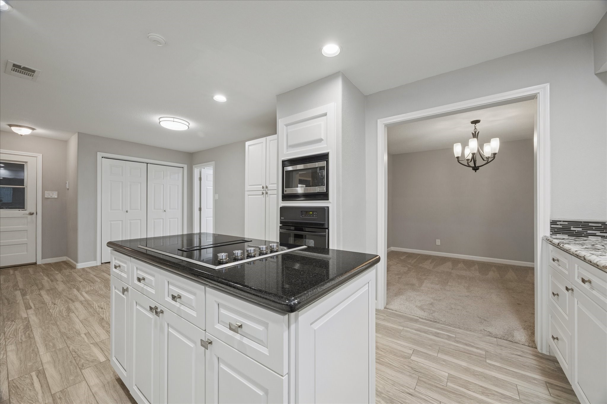3830 Hansen Drive Dickinson, TX 77539 - Photo 4 of 21 Huge Kitchen Island with Electric Stove Top