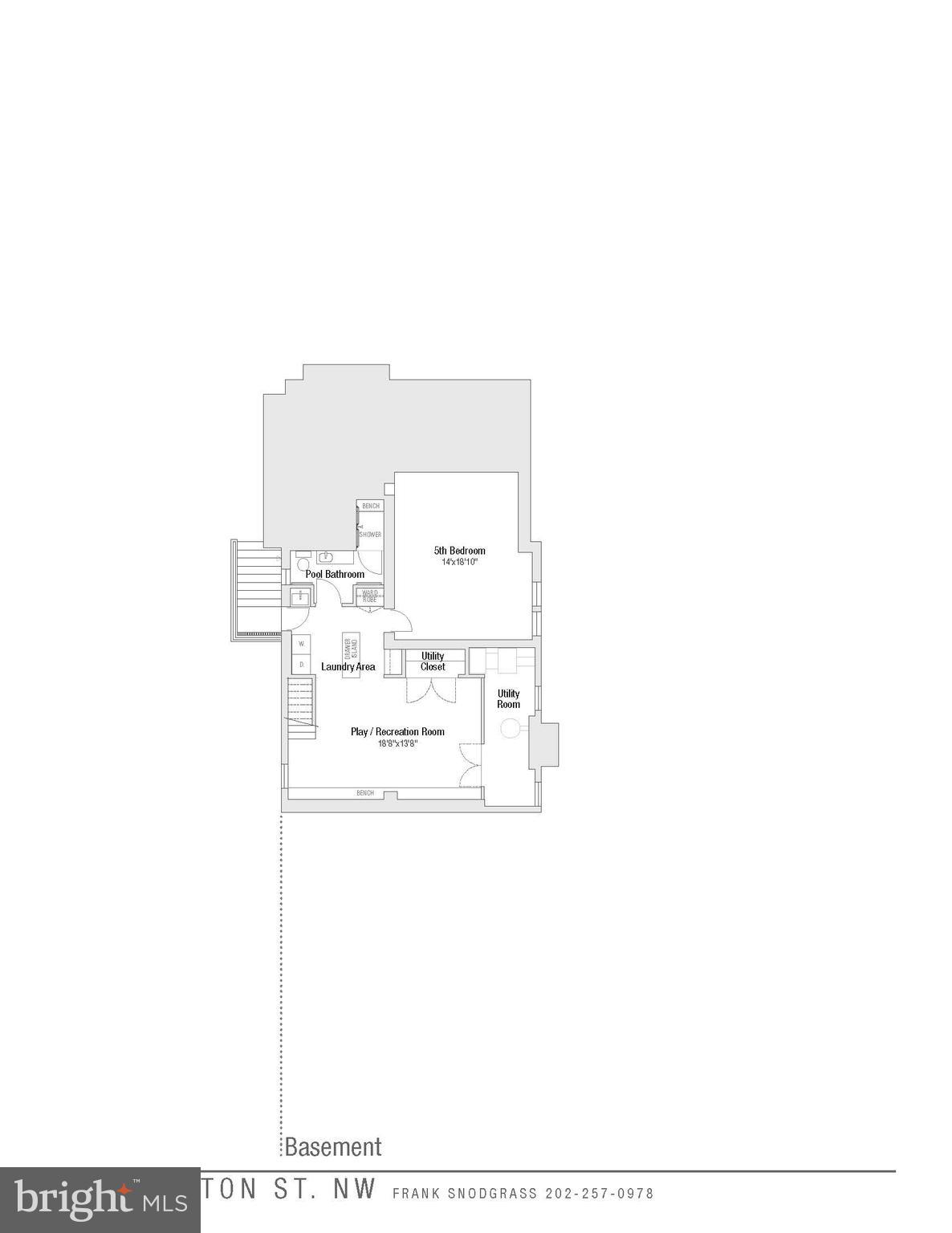 3415 Fulton Street Northwest Washington, DC 20007 - Photo 68 of 68 a picture of a room with a white wall