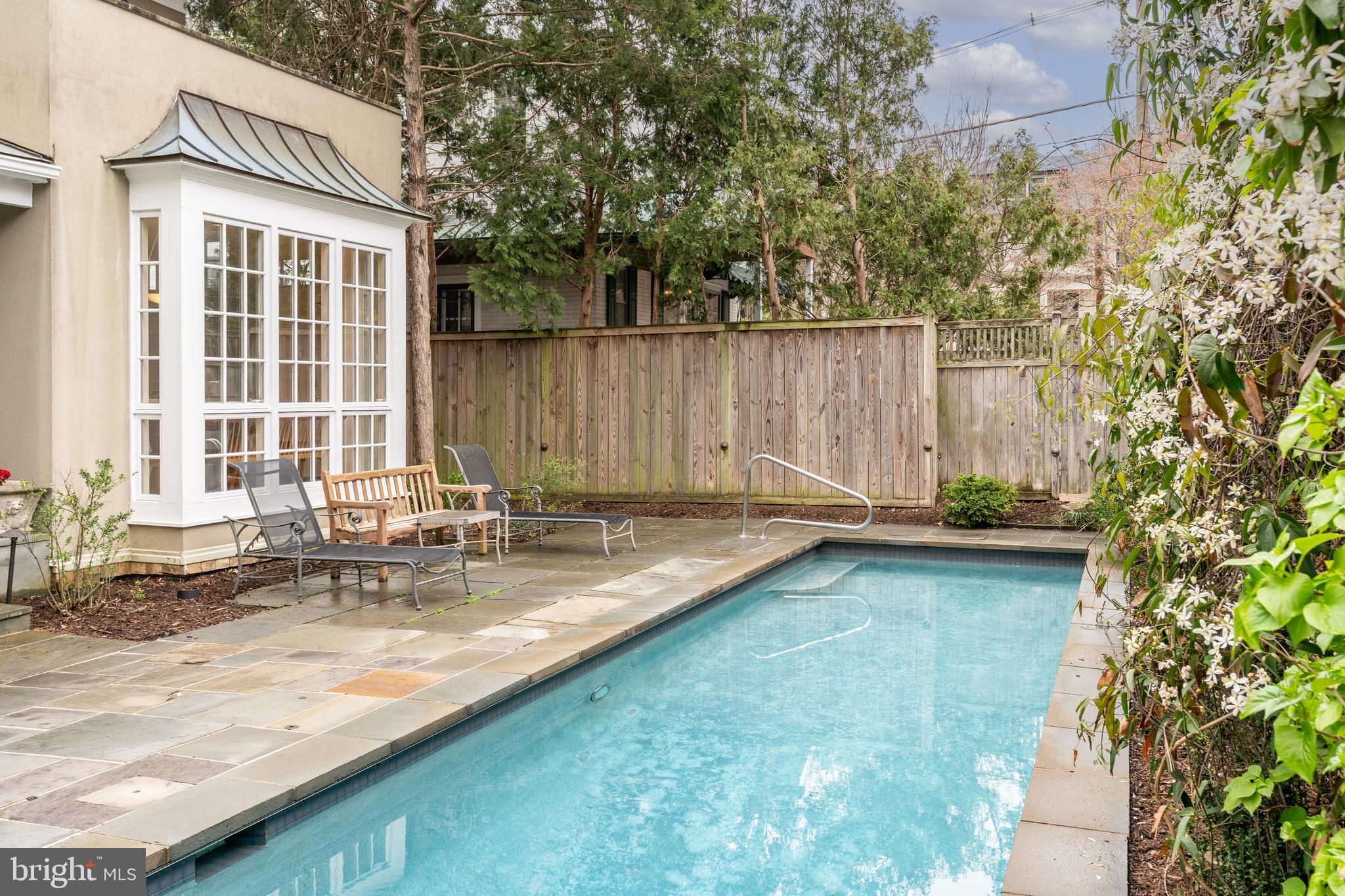 3415 Fulton Street Northwest Washington, DC 20007 - Photo 60 of 68 Beautiful Lap Pool