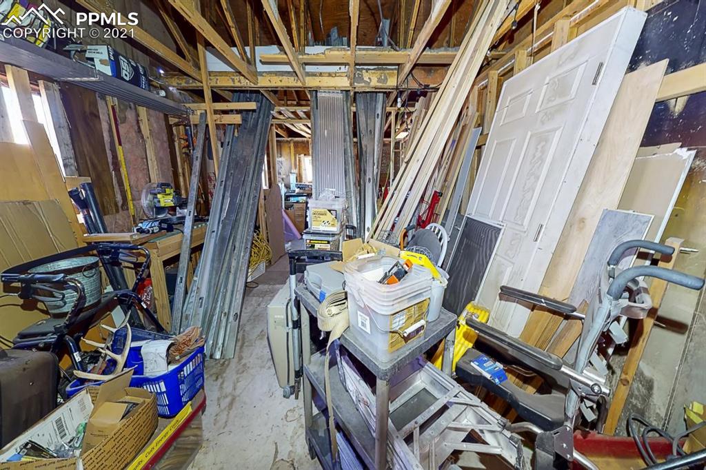 511 Buffalo Street Simla, CO 80835 - Photo 9 of 17 a view of walk in closet with clothes