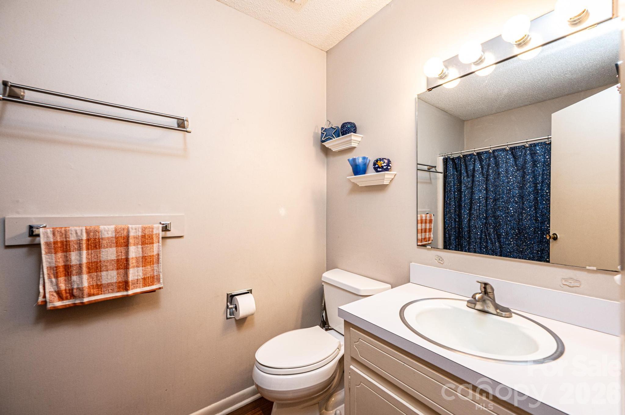 2570 Raintree Street Connelly Springs, NC 28612 - Photo 16 of 39 a bathroom with a sink toilet and shower