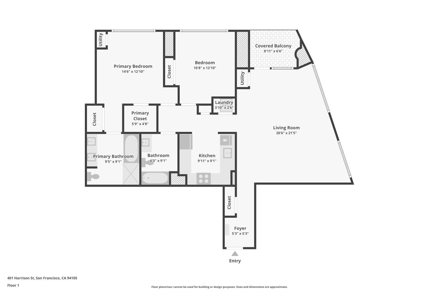 401 Harrison Street, Unit 6C San Francisco, CA 94105 - Photo 3 of 50