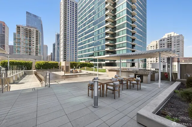 a building outdoor space with porch
