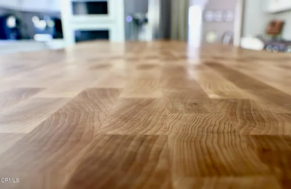 a kitchen with a cabinets and a window