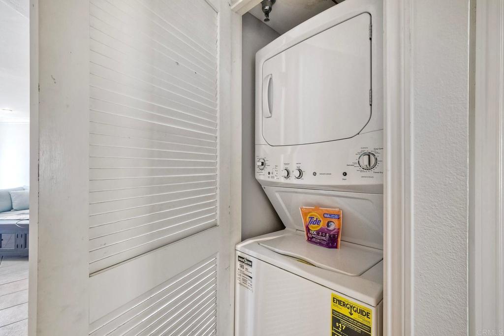 400 The Strand North, Unit 46 Oceanside, CA 92054 - Photo 10 of 25 a utility room with dryer and washer