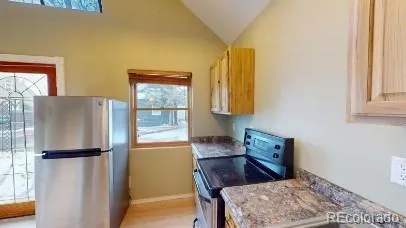 a view of hallway with stairs