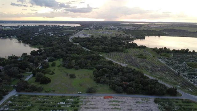 a view of city and mountain
