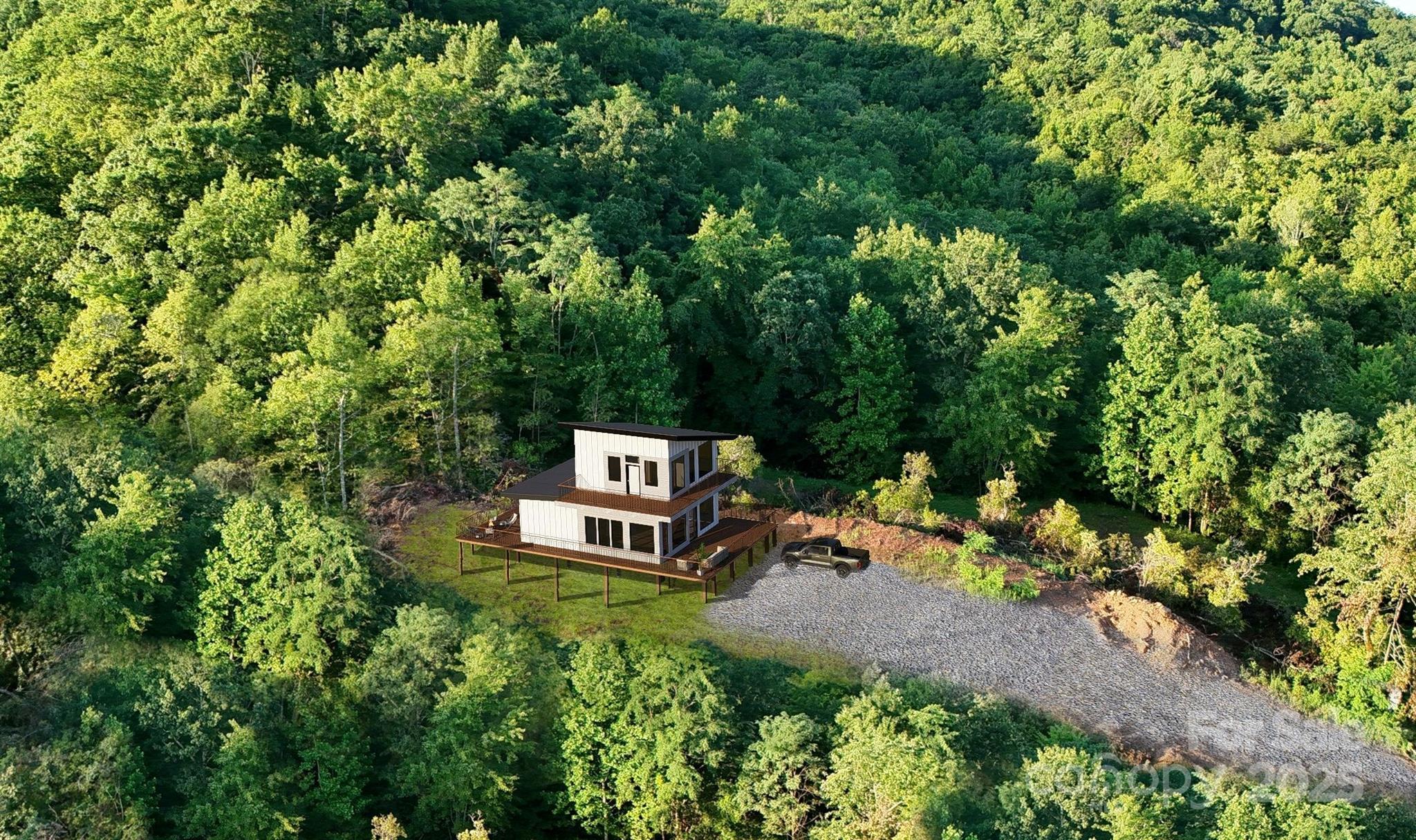 a view of a sign in a garden