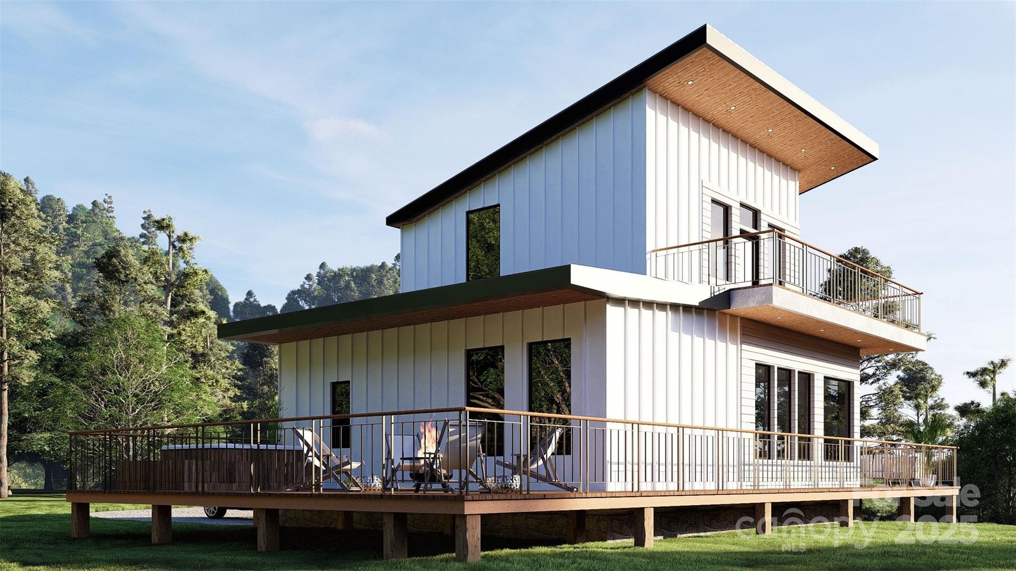 221 Serenity Ridge Trail Andrews, NC 28901 - Photo 4 of 10 front view of house with a yard