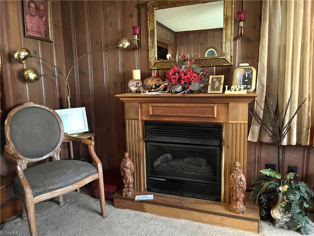 516 Mt Olivet Church Road Lexington, NC 27295 - Photo 17 of 49 COZY ELECTRIC LOGS