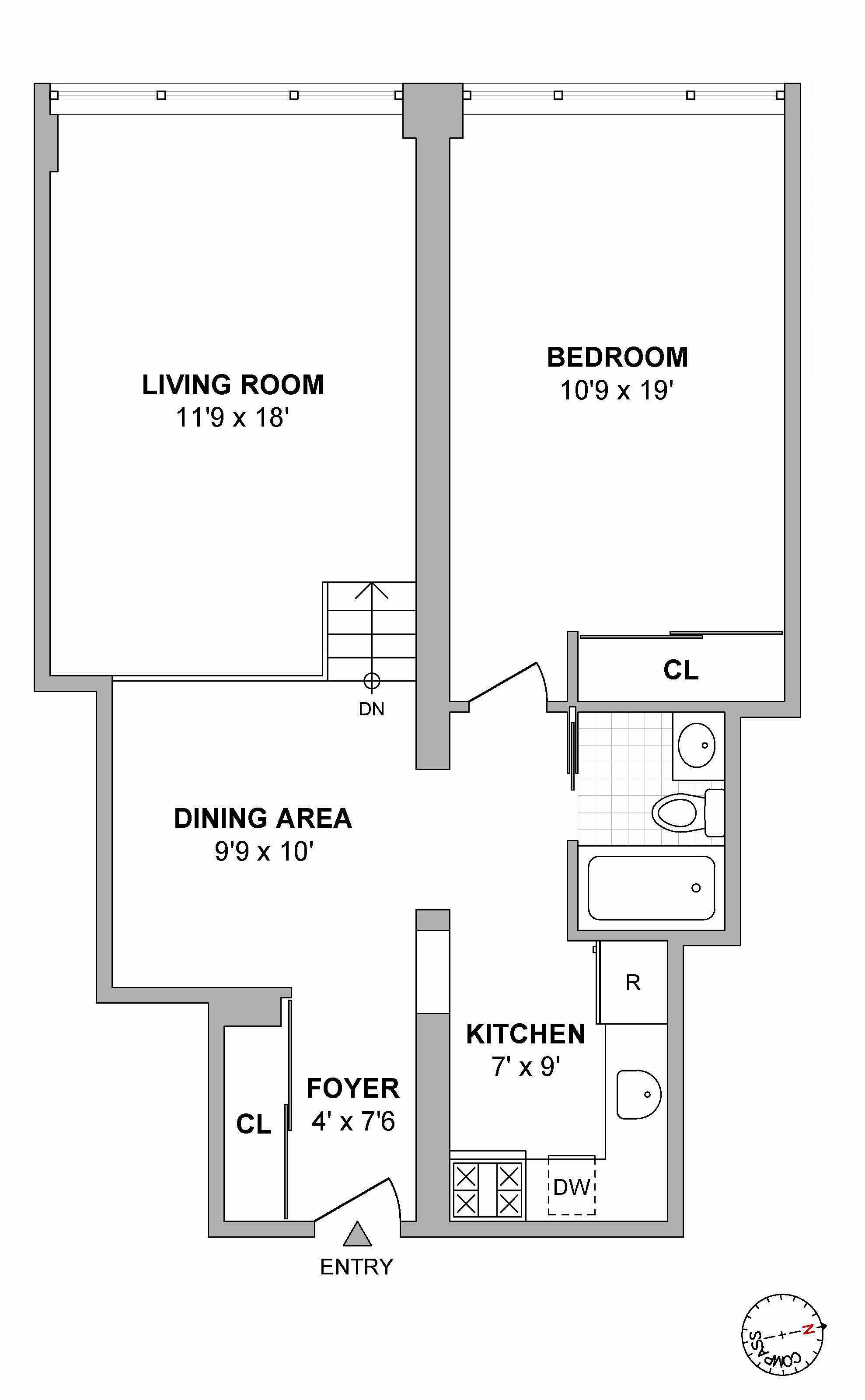 77 Bleecker Street, Unit 809 Manhattan, NY 10012 - Photo 10 of 10