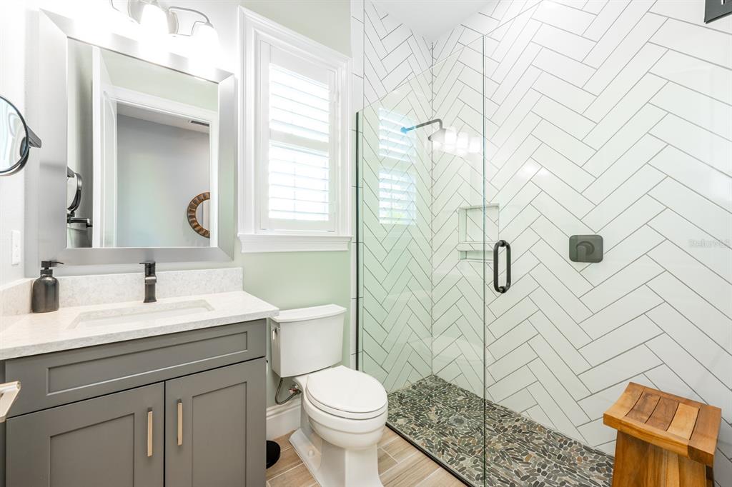 9014 Morgana Court Winter Garden, FL 34787 - Photo 28 of 55 a bathroom with a sink toilet and shower