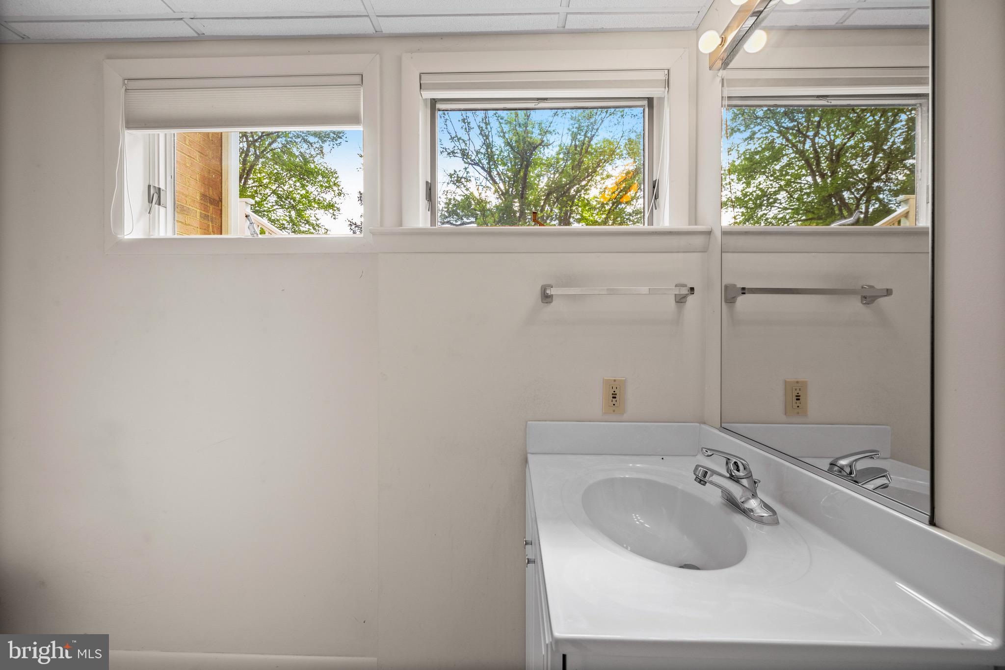 5002 Durham Road East Columbia, MD 21044 - Photo 54 of 62 a bathroom with a sink and a mirror