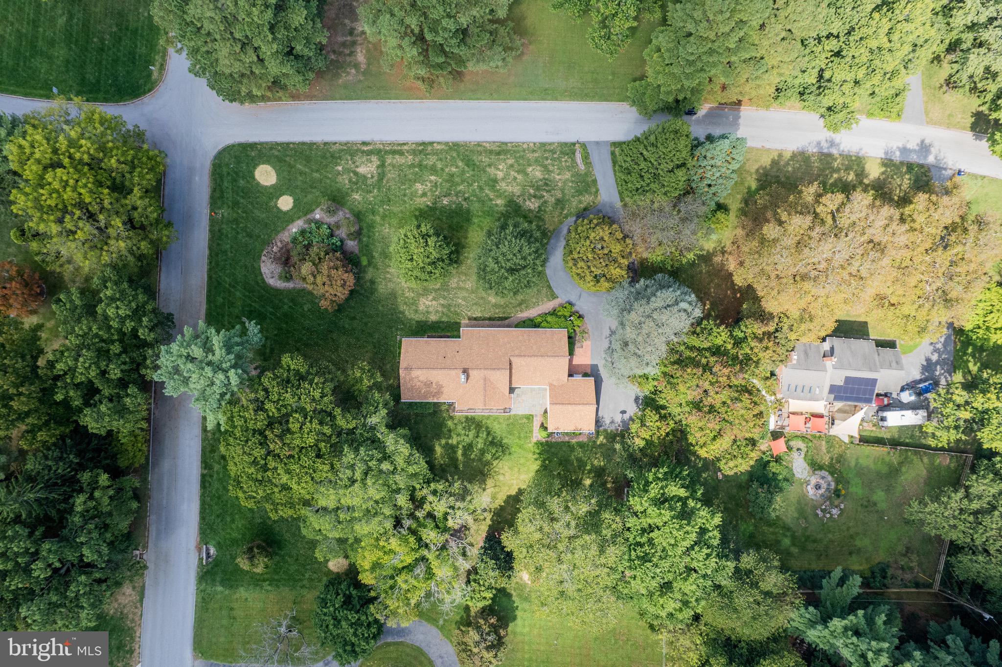 5002 Durham Road East Columbia, MD 21044 - Photo 9 of 62 an aerial view of a house yard and outdoor seating