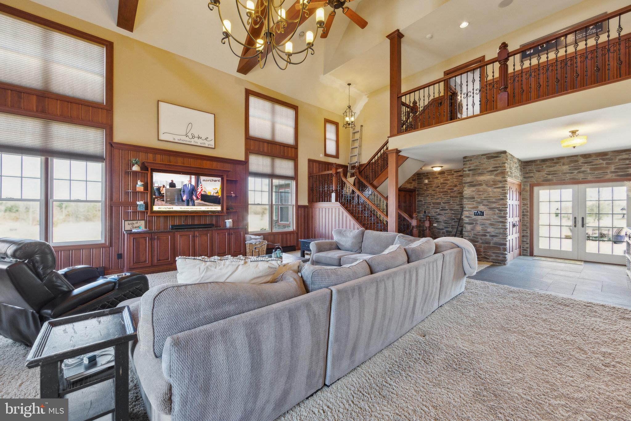 86 Sunset Road Royersford, PA 19468 - Photo 14 of 75 a living room with furniture and a flat screen tv