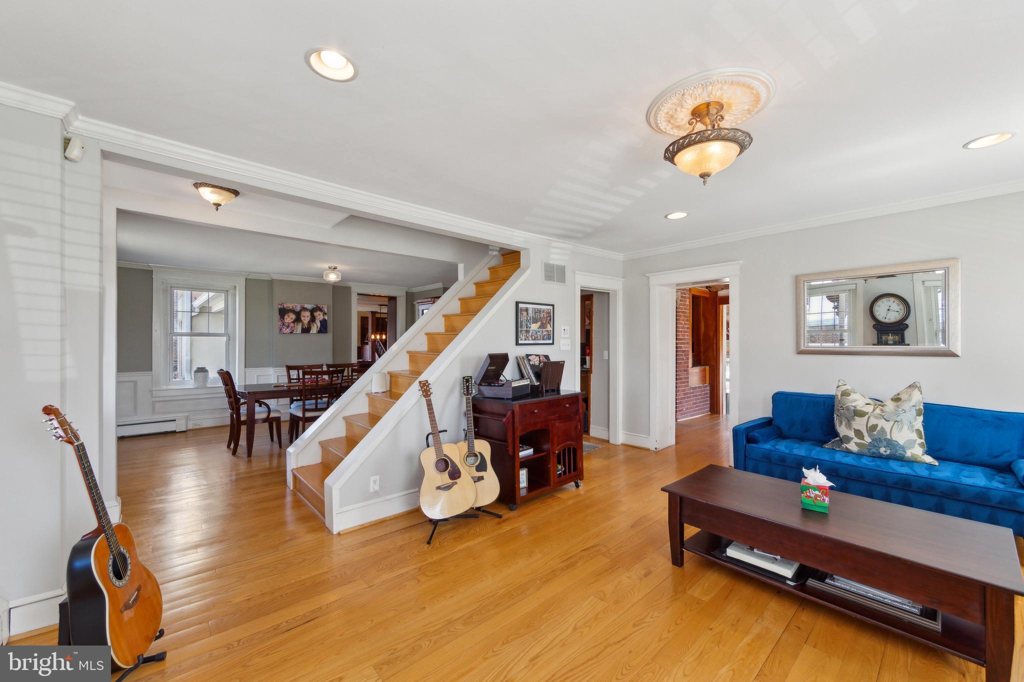 86 Sunset Road Royersford, PA 19468 - Photo 32 of 75 a living room with furniture and a wooden floor