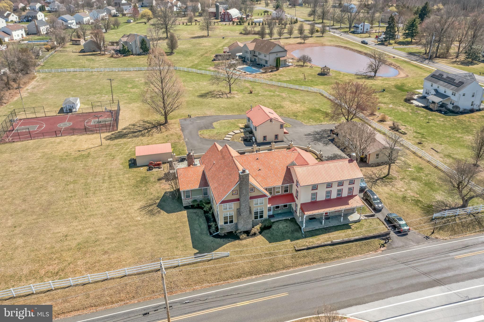 86 Sunset Road Royersford, PA 19468 - Photo 71 of 75 an aerial view of residential houses with outdoor space